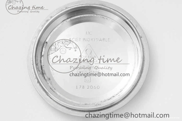 0403 Speedmaster Racing Master SS HKF Best Edition Black White Dial on SS Bracelet A Upgraded 7807